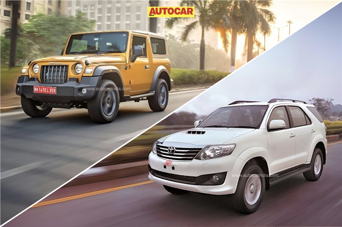 New Mahindra Thar or used Toyota Fortuner: which should I buy?